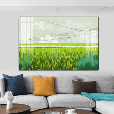 Download file File bộ tranh treo hiện đại HD23471 (gốc) in mica đèn LED