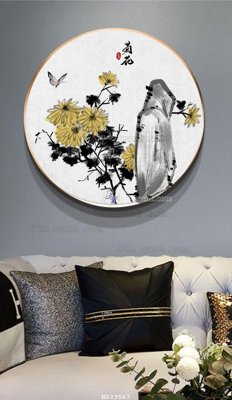 File PSD File bộ tranh treo hiện đại HD23567 (gốc) tách lớp chi tiết