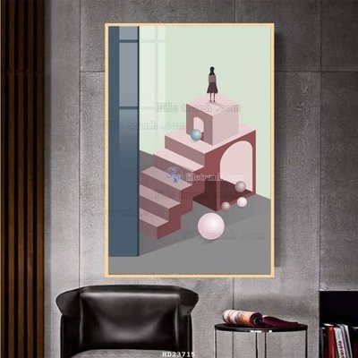 Tải về file tranh gốc File bộ tranh treo hiện đại HD23715 (để in quảng cáo)