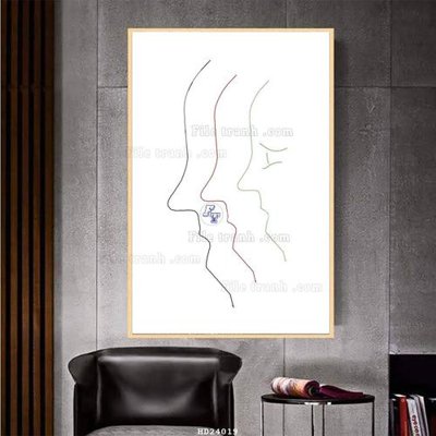 File gốc File bộ tranh treo hiện đại HD24019 (trang trí) cho phòng khách