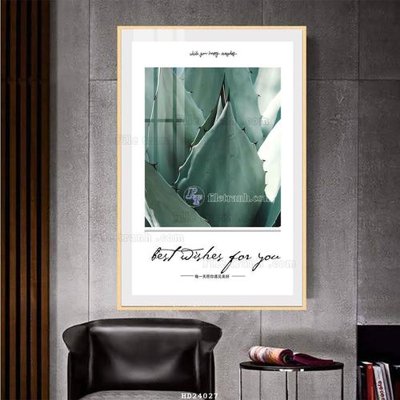 File tranh in tráng gương File bộ tranh treo hiện đại HD24027 (siêu nét)