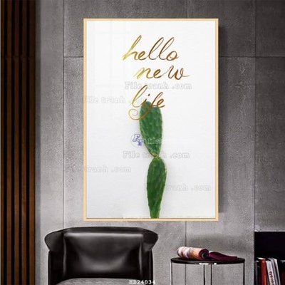 File tranh gốc File bộ tranh treo hiện đại HD24034 (sắc nét từng chi tiết)