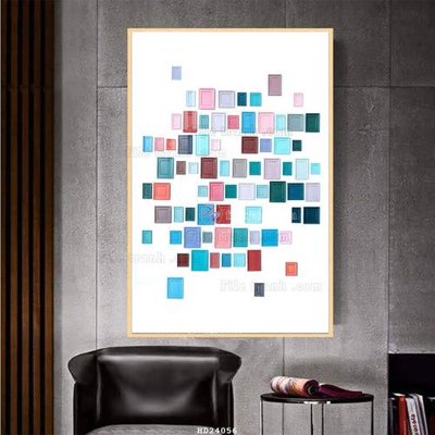 File tranh quảng cáo File bộ tranh treo hiện đại HD24056 (file gốc) chuyên nghiệp