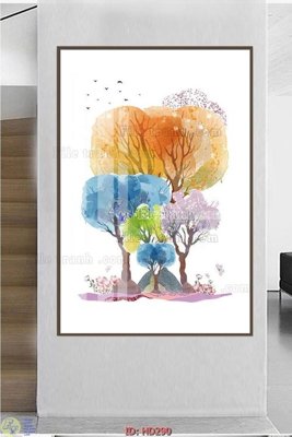 Chi tiết file ảnh File tranh hiện đại HD290 sắc nét