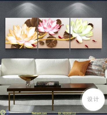 File gốc File tranh treo hiện đại HD3030 (in mica) cắt laser