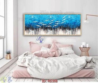 File ảnh File tranh hiện đại HD308 (gốc) in quảng cáo ngoài trời