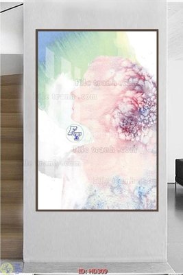 File in lụa File tranh hiện đại HD309 (hoa văn) File tranh hiện đại HD309