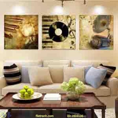 Tải file File tranh treo hiện đại HD3136 (gốc) làm file in ấn