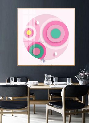 File tranh File tranh hiện đại pha lê gương HD31377 (file gốc) chủ đề phong thủy