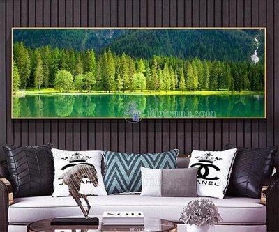 File gốc in mica File tranh hiện đại pha lê gương HD31394 chất lượng