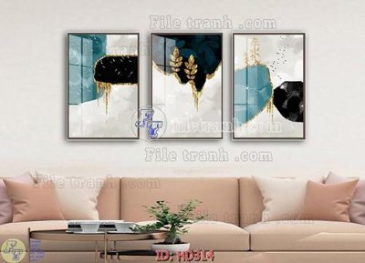 File gốc File tranh hiện đại HD314 (PSD/TIFF) độ phân giải cao