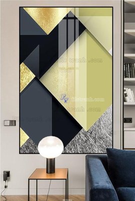 File tranh File tranh hiện đại pha lê gương HD31406 (bản gốc) treo tường