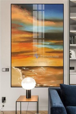 File in ấn File tranh hiện đại pha lê gương HD31416 (bản gốc) chất lượng cao