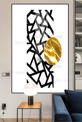 Tệp tin gốc File tranh hiện đại pha lê gương HD31425 (dùng cho in ấn) chuyên nghiệp