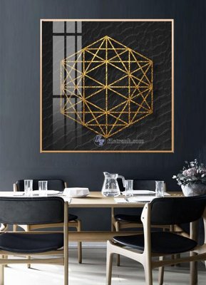 File in mica File tranh hiện đại pha lê gương HD31438 (bản gốc) sắc sảo