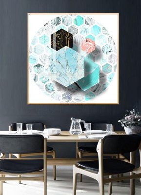 Download file gốc File tranh hiện đại pha lê gương HD31453 (in lụa) tranh 3D