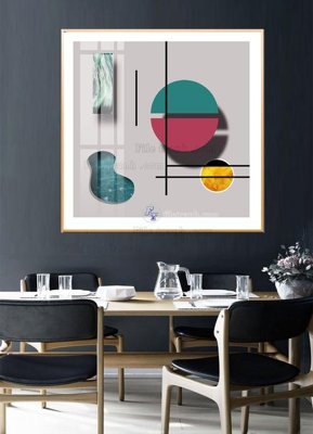 File gốc File tranh hiện đại pha lê gương HD31505 (in mica) làm bảng hiệu