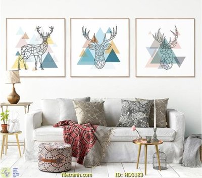 Hình ảnh gốc File tranh treo hiện đại HD3183 (để in khổ lớn)