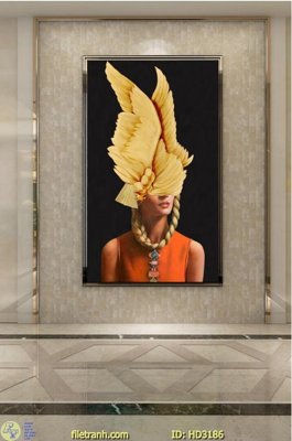 File in trần File tranh treo hiện đại HD3186 (bản gốc) đại dương