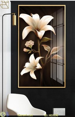 File tranh gốc in trần nhà File tranh hiện đại HD188 3D