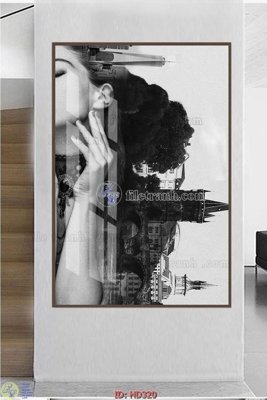 File gốc File tranh hiện đại HD320 (phong cách) châu Âu