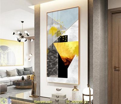 File in mica File tranh treo hiện đại HD3205 (ảnh gốc) đẹp