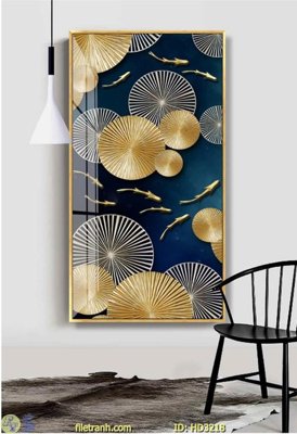 File gốc File tranh treo hiện đại HD3218 (in mica) làm bảng hiệu