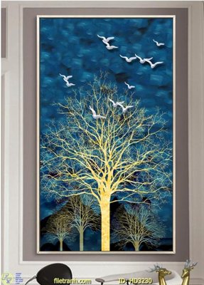 File in ấn File tranh treo hiện đại HD3230 chuyên nghiệp