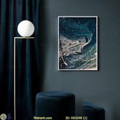 File gốc File tranh treo hiện đại HD3249 (in lụa) cao cấp
