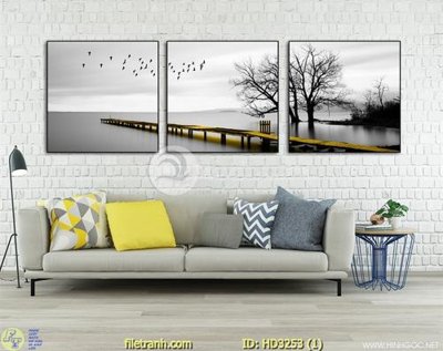 Download file gốc File tranh treo hiện đại HD3253 (in mica) trong suốt