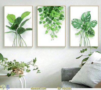 File in trần File tranh treo hiện đại HD3291 (bản gốc) bầu trời