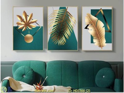 File in lụa File tranh treo hiện đại HD3300 (hoa văn) File tranh treo hiện đại HD3300