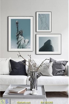 Tải file File tranh treo hiện đại HD3306 (ảnh gốc) in gạch 3D