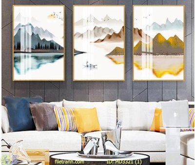 Download file gốc File tranh treo hiện đại HD3321 (độ nét cao)