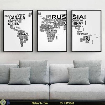 Tải file File tranh treo hiện đại HD3342 (gốc) in tranh tráng gương