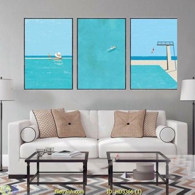 File tranh gốc File tranh treo hiện đại HD3366 (bản quyền) độc đáo