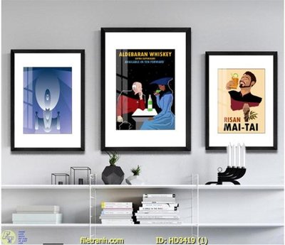 File tranh File tranh treo hiện đại HD3419 (gốc) chủ đề trừu tượng