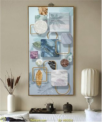 Tải file gốc File tranh treo hiện đại HD3516 (bản PSD) còn layer