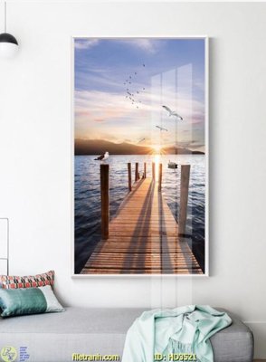 File gốc File tranh treo hiện đại HD3521 (phong cách) châu Âu