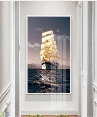 File gốc File tranh treo hiện đại HD3536 (chuẩn màu) cho in offset