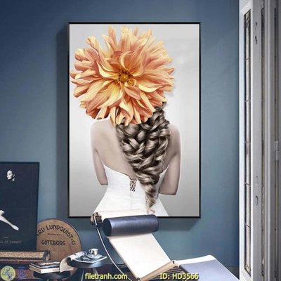 File in mica File tranh treo hiện đại HD3566 (ảnh gốc) đẹp