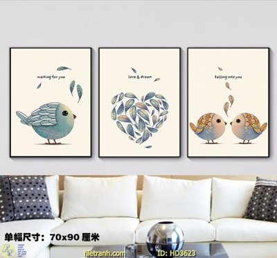 File gốc File tranh treo hiện đại HD3623 (PNG) không nền chất lượng