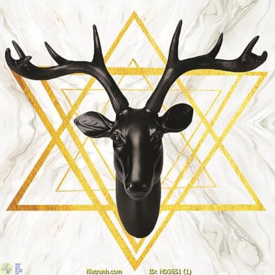 File in trần File tranh treo hiện đại HD3651 (bản gốc) hoa văn