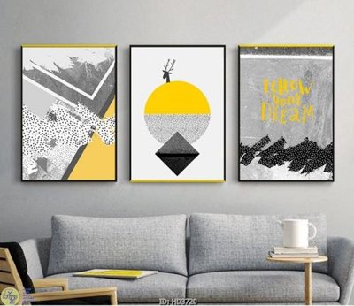 File gốc File tranh bộ hiện đại HD3720 (in lụa) tranh thuận buồm