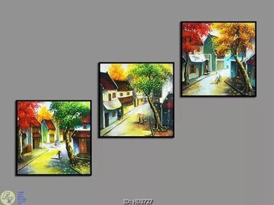 File in mica File tranh bộ hiện đại HD3727 (bản gốc) siêu trong