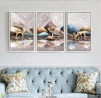 File tranh gốc File tranh bộ hiện đại HD3739 (bản quyền) file PSD