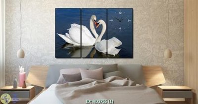 File gốc File tranh bộ hiện đại HD3755 (in lụa) hoa văn cổ điển