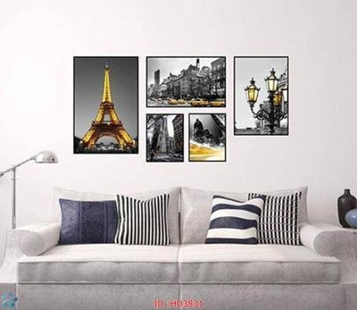 Tệp tin gốc File tranh treo hiện đại HD3831 (dùng cho in ấn) chuyên nghiệp