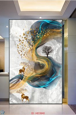 File tranh File tranh treo hiện đại HD3840 (gốc) in backlit film