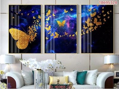 File PSD File tranh treo hiện đại HD3855 (bản gốc) dễ dàng edit